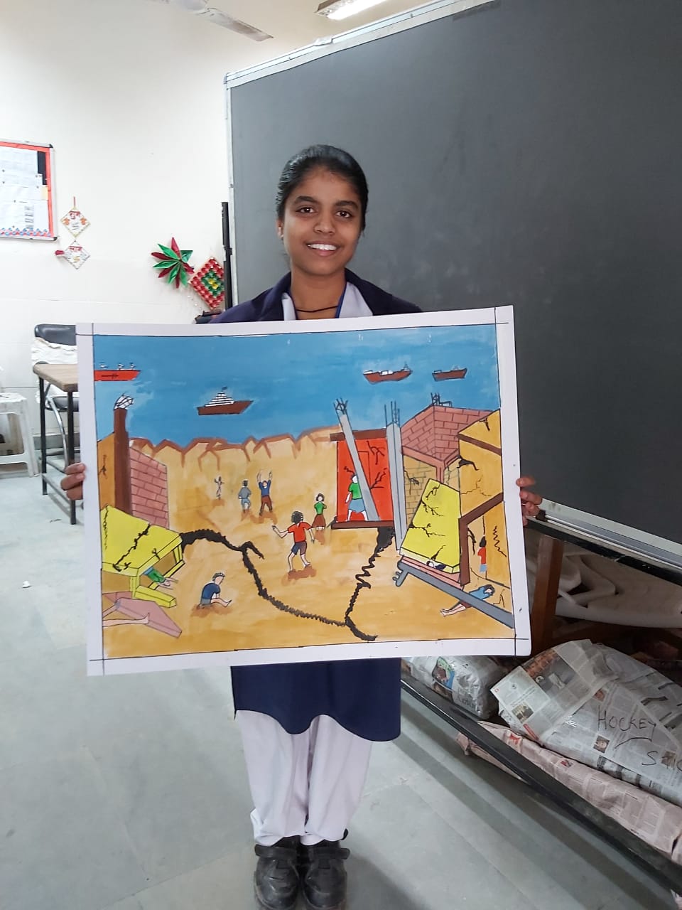 DRAWING COMPETITION ON DISASTER MANAGEMENT | Senior School